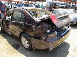 2001 HONDA CIVIC EX PURPLE 4DR 1.7L VTEC AT A15256